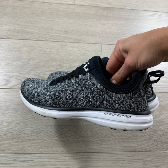 APL Women’s Techloom Phantom Black & White Sneakers - Picture 6 of 10